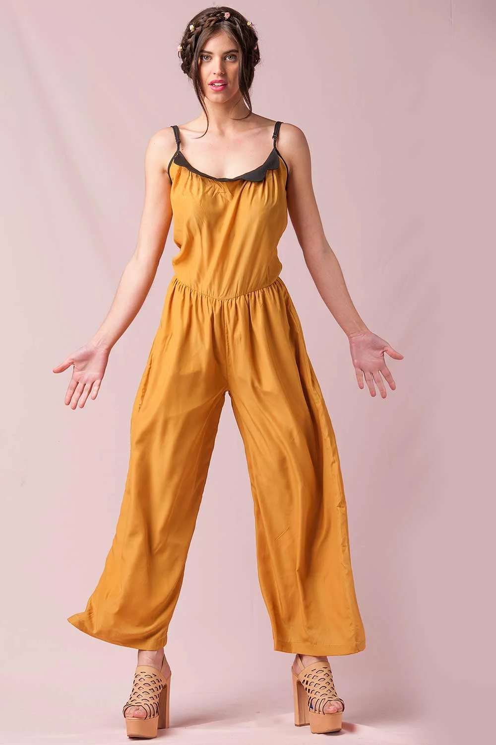   PEPALOVES - JUMPSUIT WITH CAMI STRAP  