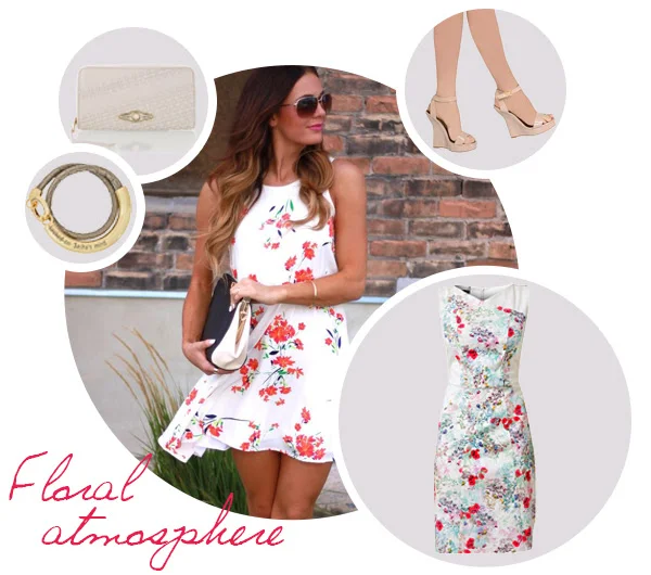 Floral dress - get the look