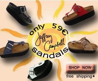 Τα stylish & trendy Jeffrey Campbell sandals