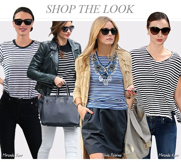 Mark it with Stripes - Do it like Miranda Kerr and Olivia Palermo