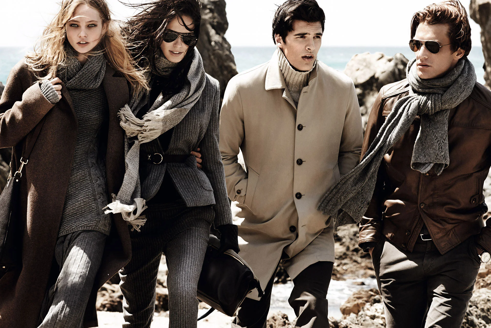 The Massimo Dutti FW'14/15 Campaign