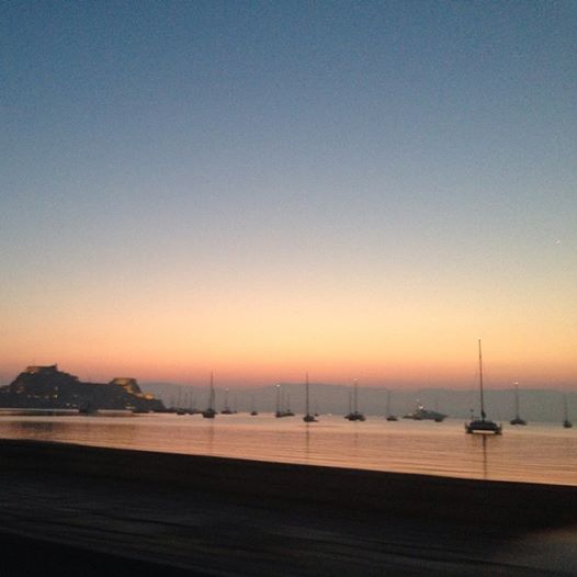 Sunrise in Corfu Island!