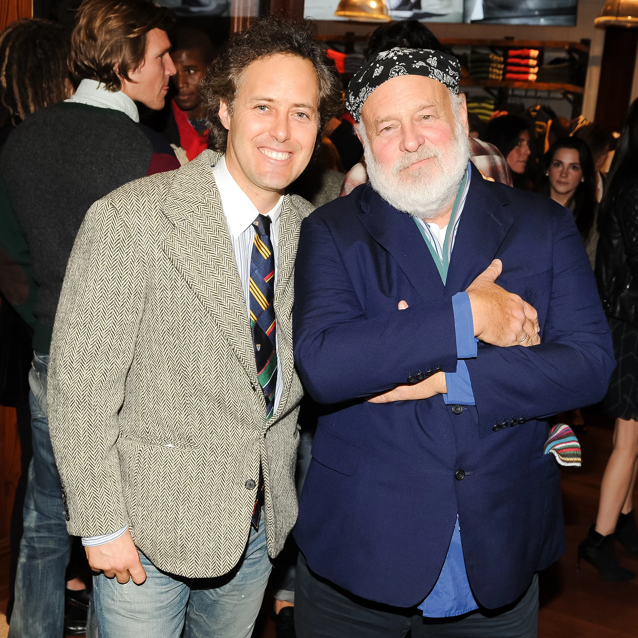 POLO RALPH LAUREN with BRUCE WEBER event in NY