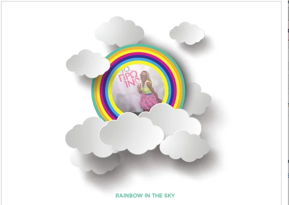 RAINBOW IN THE SKY..... FW14 "alexandRA-IN winter" by ALEXANDRA KATSAITI