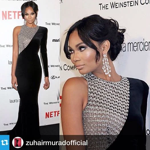 Gorgeous #chaneliman!!! So stylish in #zuhairmuradofficial!!