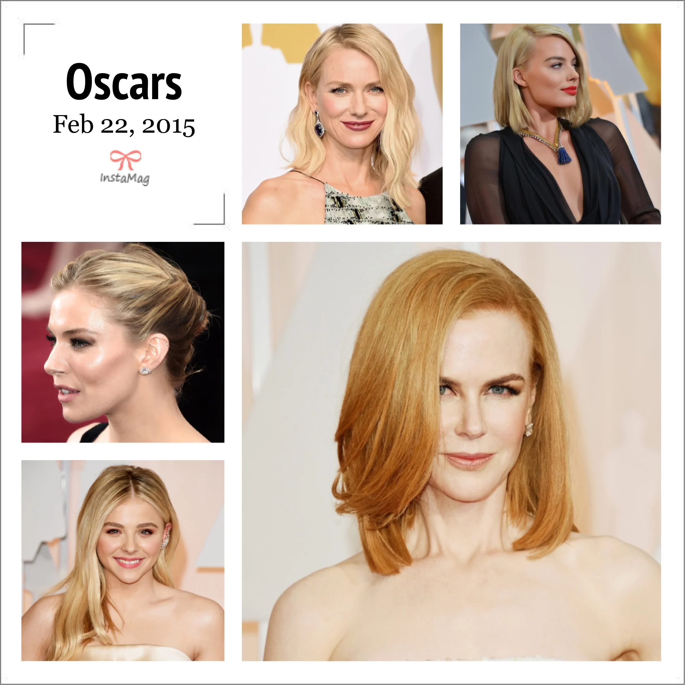 Oscars 2015  - Red carpet chic hairstyles