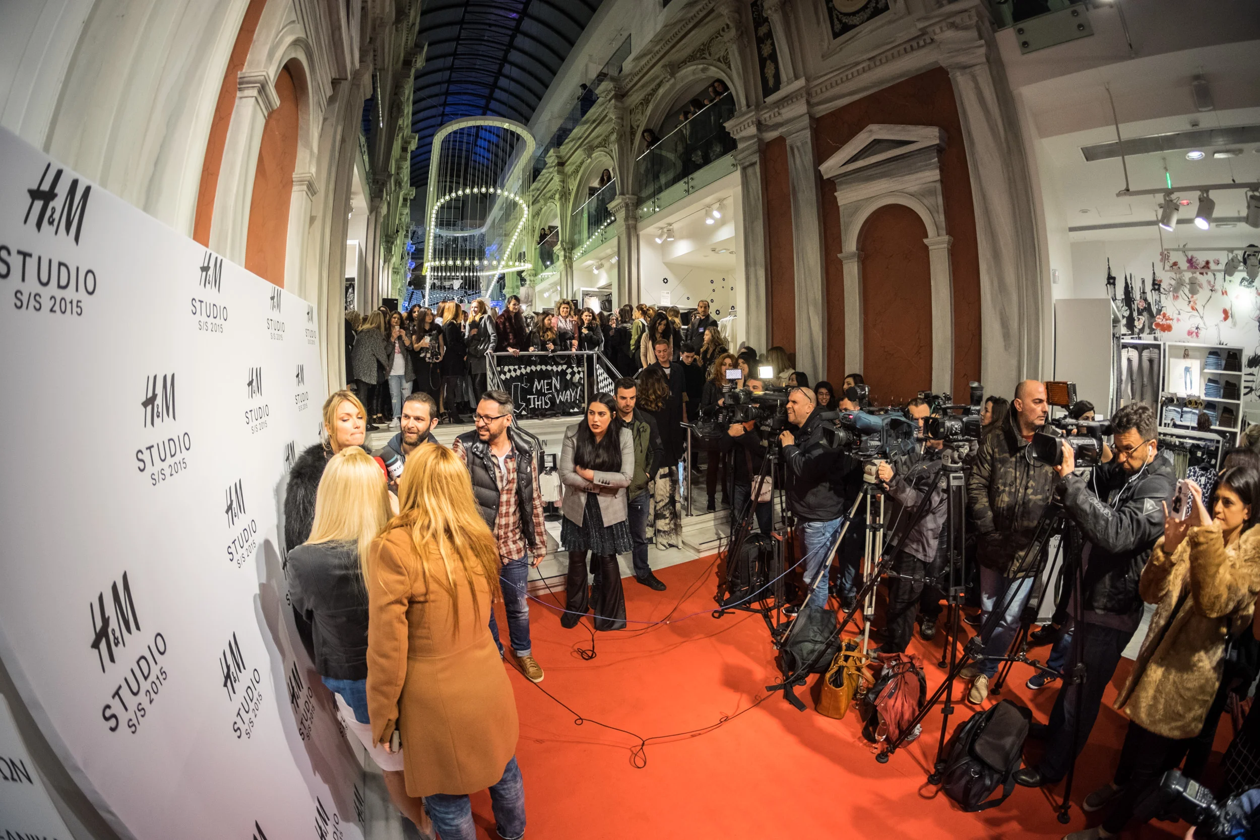 Το λαμπερό fashion party της H&M για το λανσάρισμα της Studio S/S 15 collection