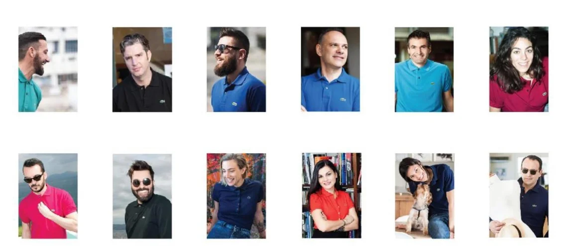 Έλληνες και Ελληνίδες στη διεθνή DIGITAL καμπάνια της  LACOSTE 