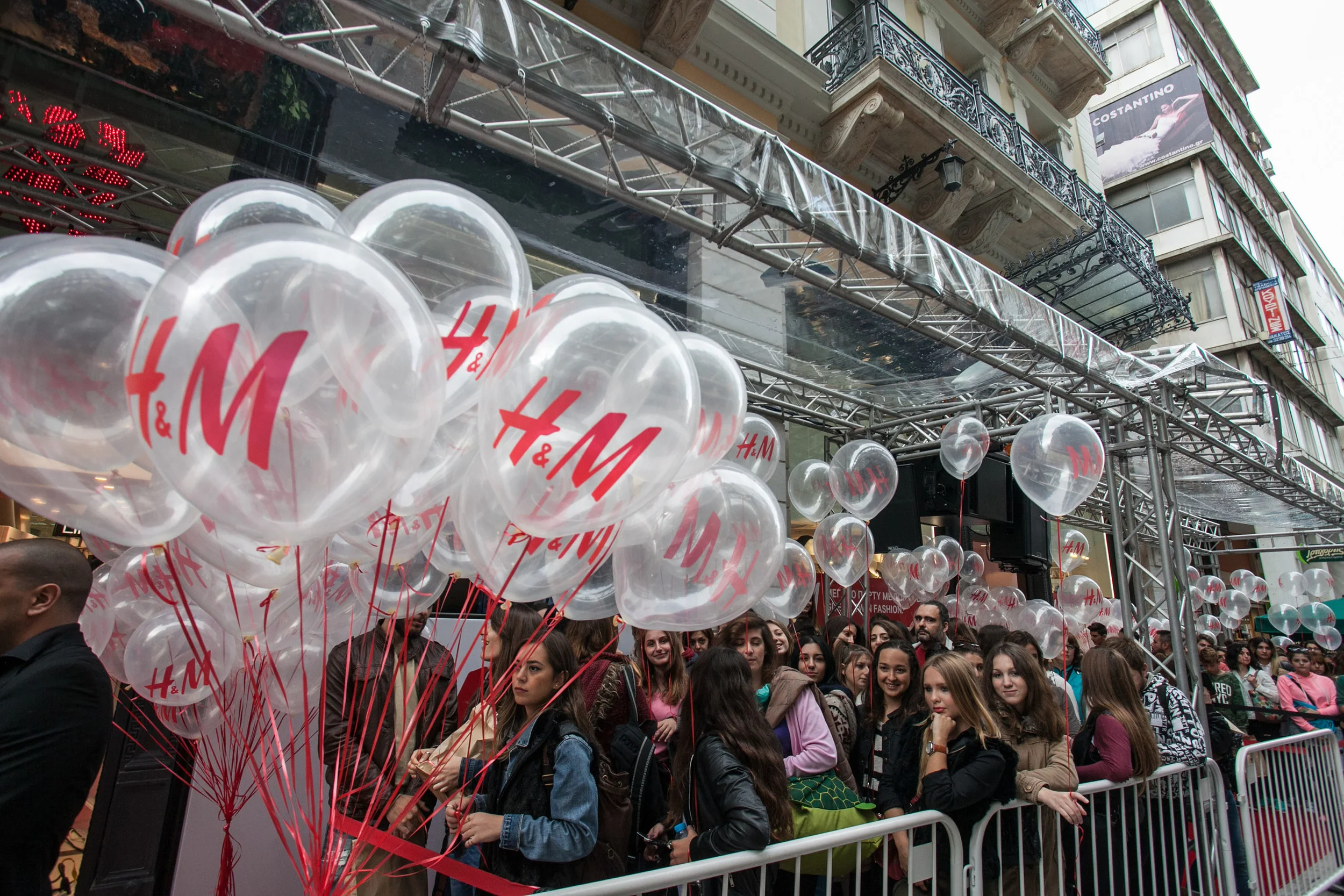 Το διήμερο πάρτι για το άνοιγμα του μεγαλύτερου H&M της Ελλάδος!