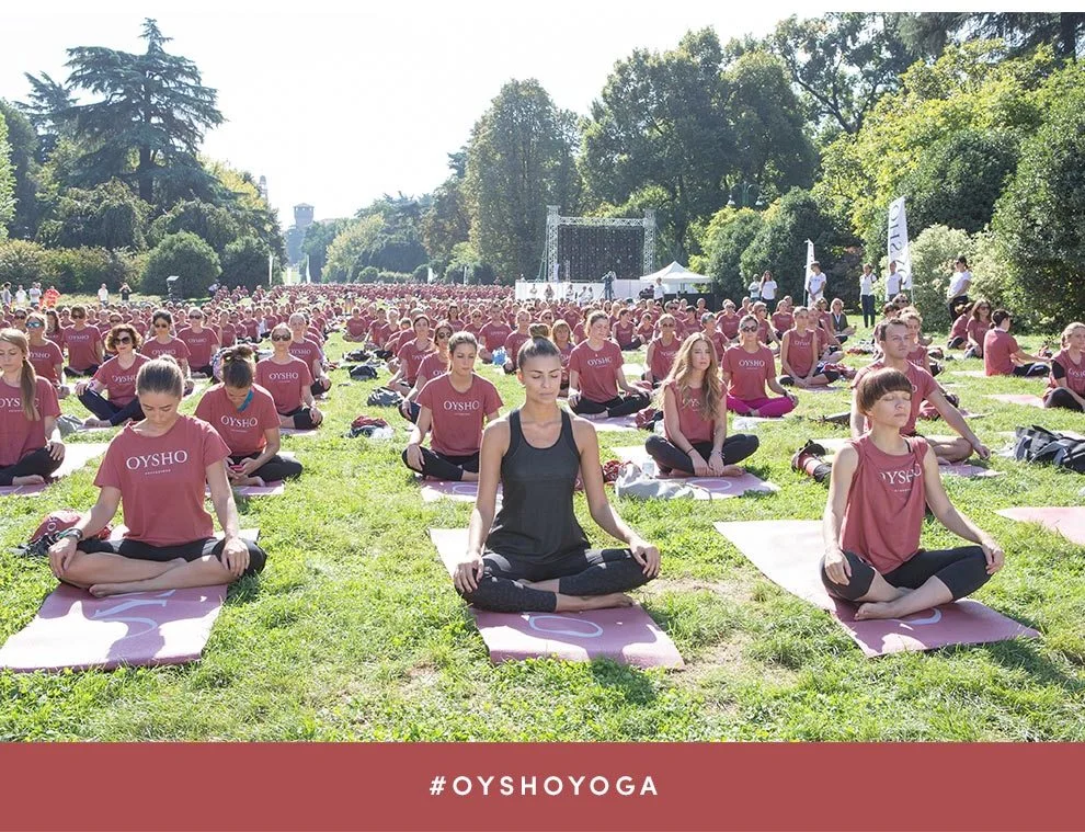 Η Oysho διοργανώνει στην Κίνα το πρώτο master class yoga 