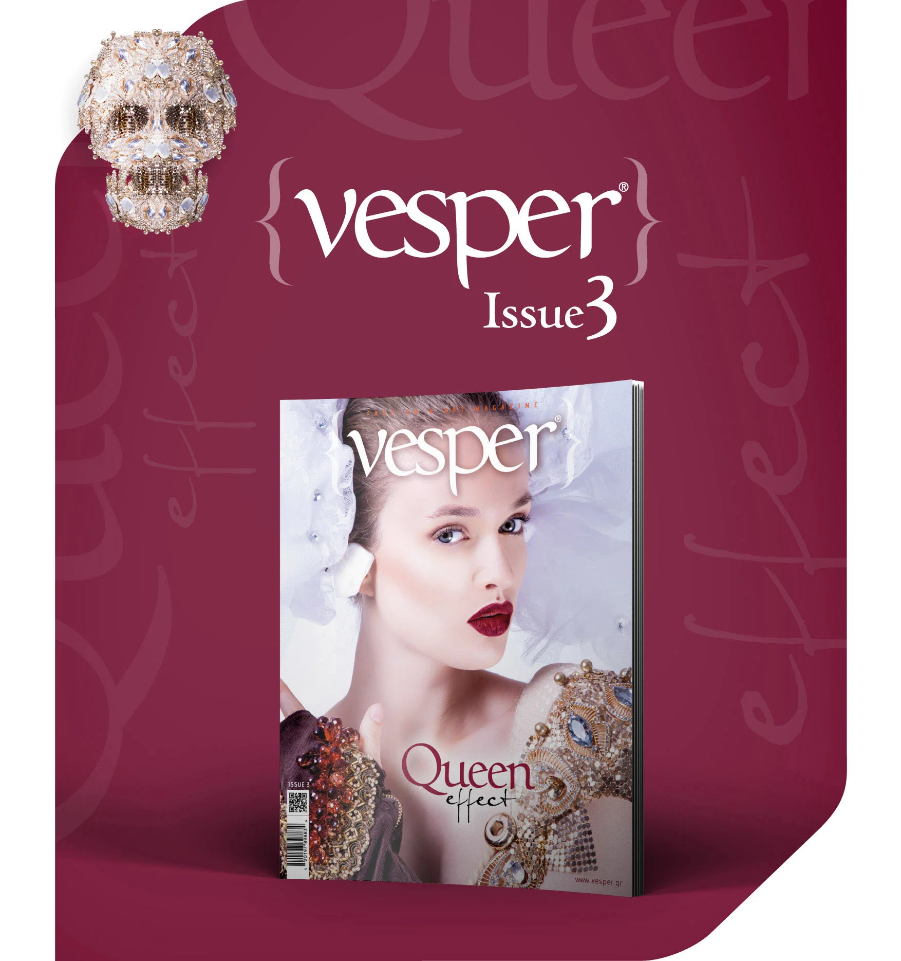 Κυκλοφόρησε το 3ο τεύχος του online περιοδικού Vesper Fashion & Art Magazine.