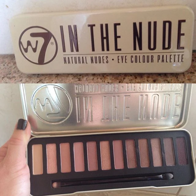 Excited & happy for the @w7makeup 12 #color palette!🎨The ultimate #nudes #palette! Thanks a lot #AcademiaFresh!❤️ 