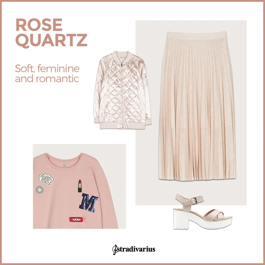 Η Stradivarius μας συστήνει το rose quartz για την Άνοιξη-Καλοκαίρι 2016 