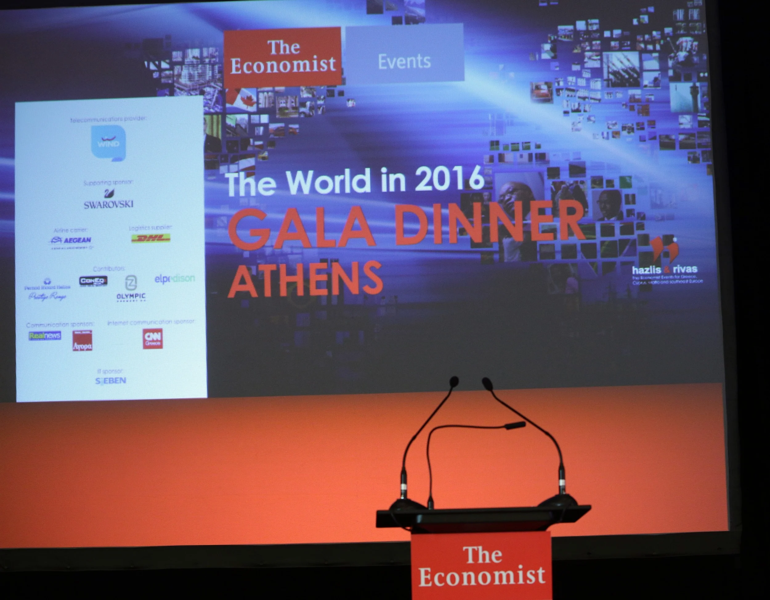 Η Swarovski Hellas χορηγός στο Gala Dinner του περιοδικού “THE ECONOMIST” 