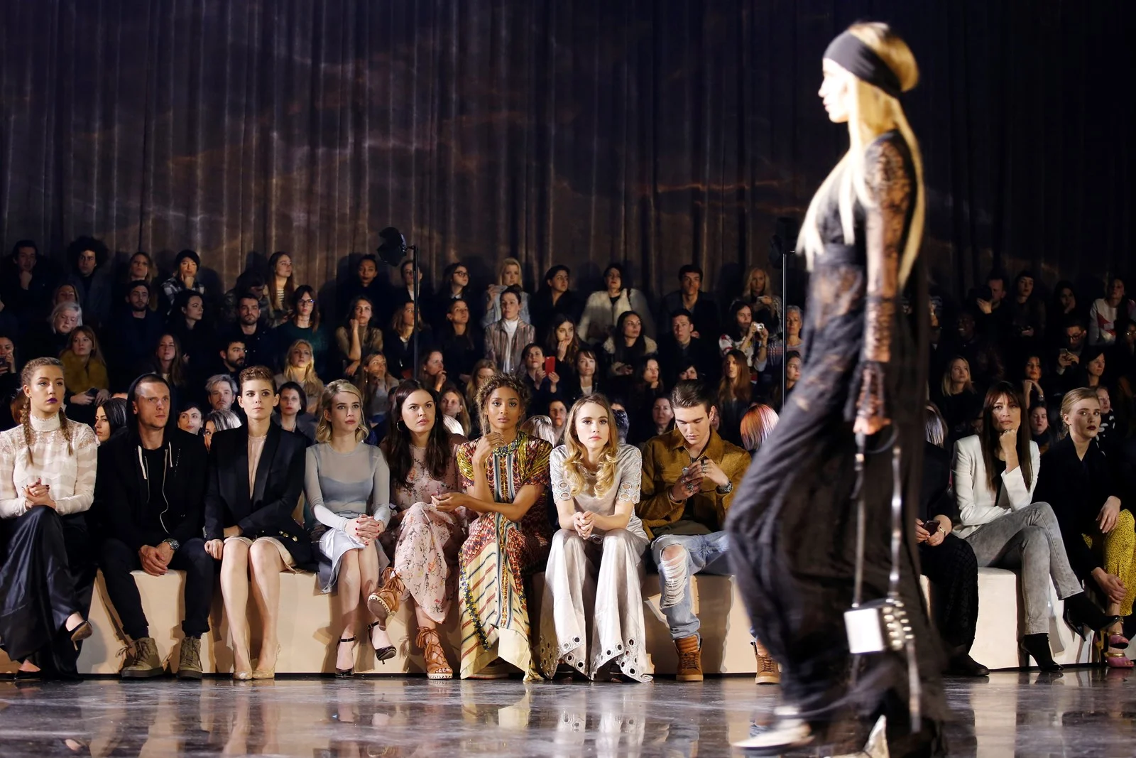 H&M Studio AW16 fashion show at Bourse de Commerce à Paris