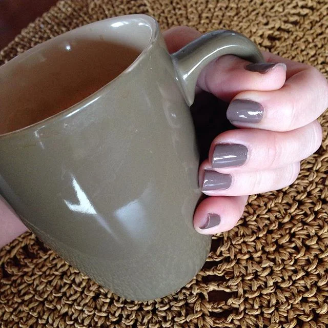 #Morning #coffee☕️ - #brown #manicure #earthly #colors! Good morning! #coffeetime#nails#nailpolish#instanails#style#mynails#blogger#vickysstylecom#potd#look#lookoftheday#lifestyle#fashion#fashionista