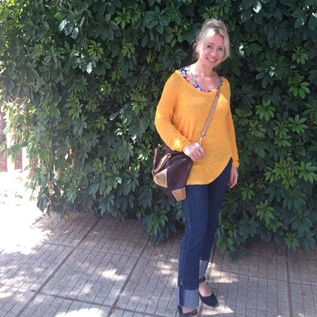 In a #spring #mood! #Bright & #shinny ...#yellow#denim#style#look#streetstyle#ootd#sun#morning#walk#lookbook#instastyle#blogger#vickysstylecom#fashionista#fashion#mylook#lookoftheday#floral