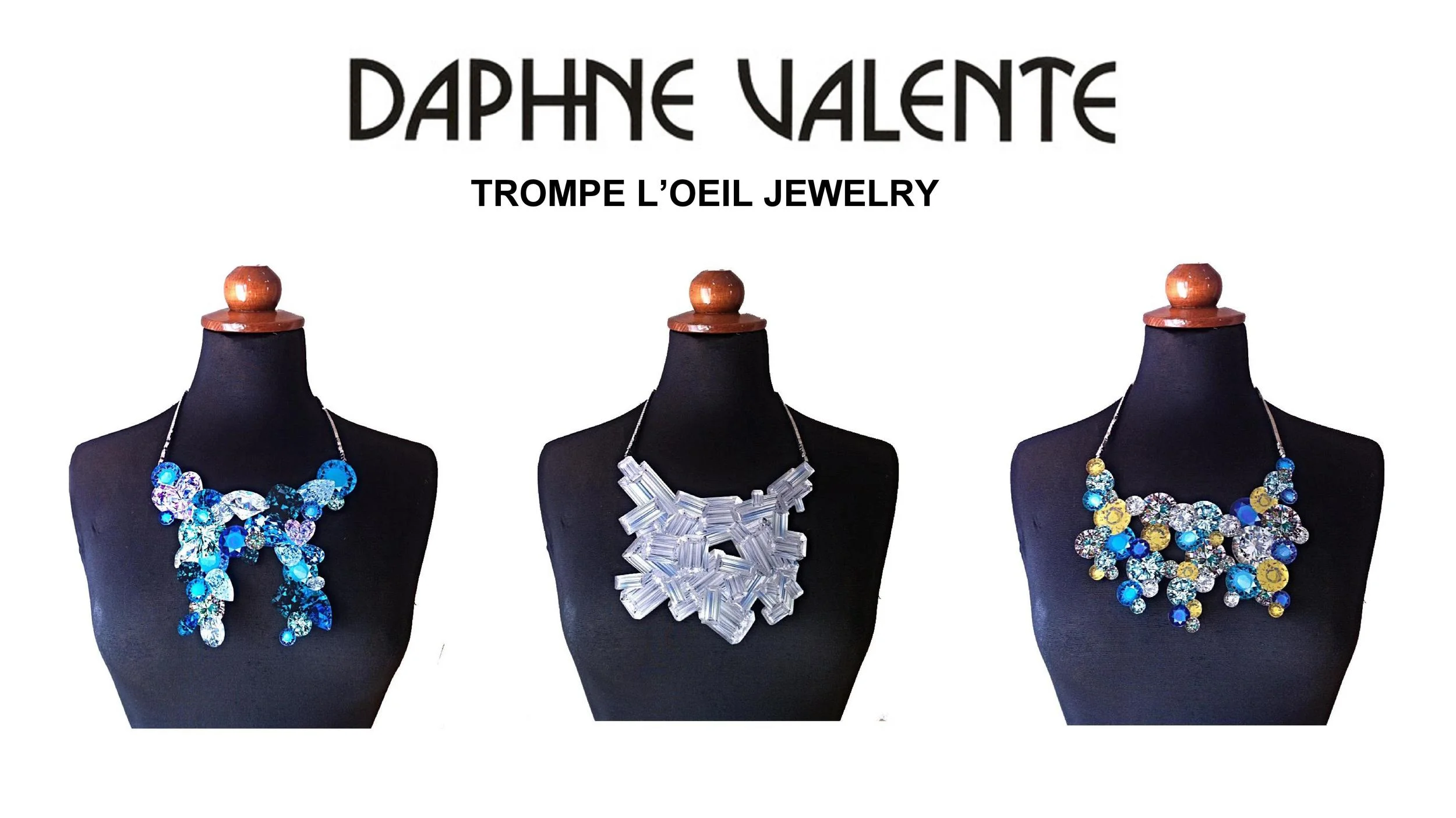 'Trompe L'oeil' by Daphne Valente μία εντυπωσιακή συλλογή κοσμημάτων που δημιουργεί μία μοναδική ψευδαίσθηση! 
