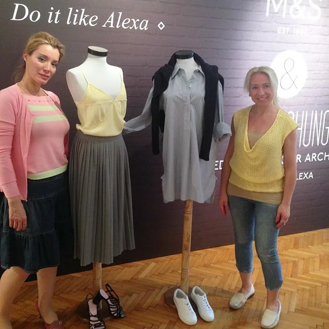 "We did it like Alexa" @chungalexa with @dorara_hahlakis !✌🏻️ #Custom #made new #collection "Archive by Alexa" #alexachung