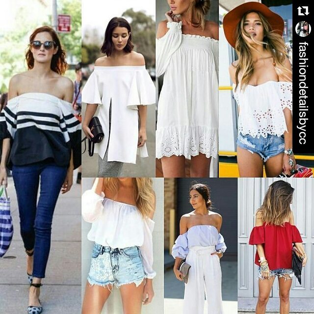 Φοράμε τα off-the-shoulder ρούχα μας με το κατάλληλο styling για να αναδείξουμε την θηλυκότητα μας!