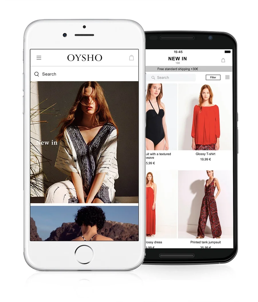 Η OYSHO αναπτύσσει τη νέα έκδοση της εφαρμογής για κινητές συσκευές (APP) 