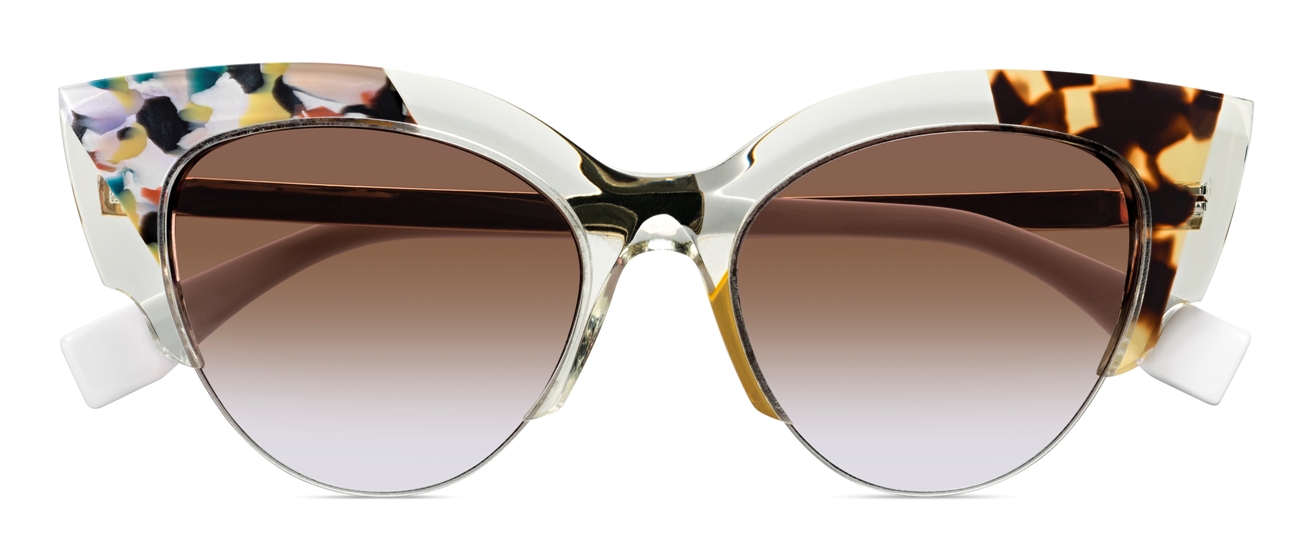 Ο οίκος Fendi παρουσιάζει τα γυαλιά ηλίου Jungle για τη σεζόν Άνοιξη/Καλοκαίρι 2016.