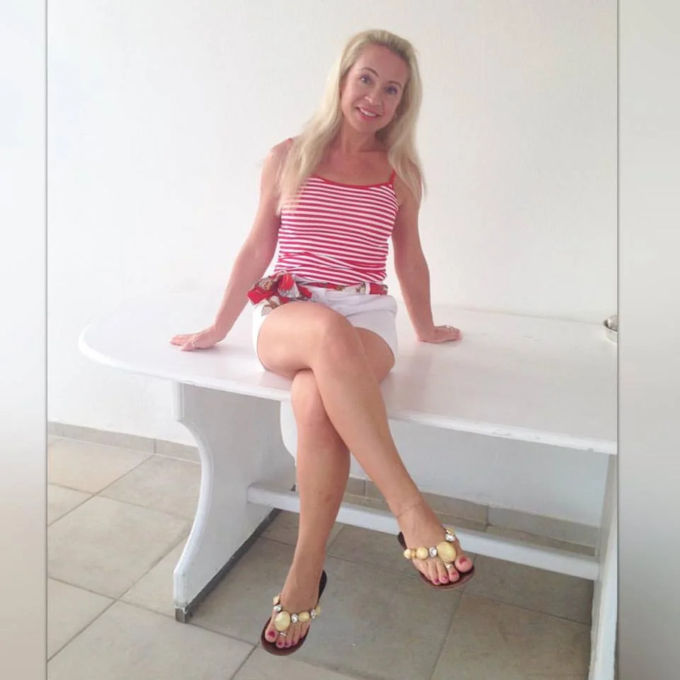#Red & #white #stripes | red & white #highlights!❤️ #summer #colors #look#mylook#style#blogger#vickysstylecom