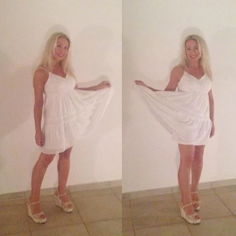 Total #White! 🍸#dress#look#mystyle#styleblogger#vickysstylecom#americaeagle#AEOstyleg