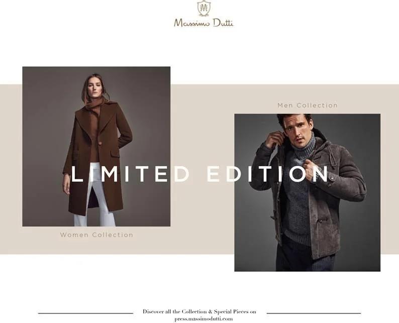 Η MEN & WOMEN Limited Edition Collection Φθινόπωρο/Χειμώνας 2016-17 της MASSIMO DUTTI αποτίνει φόρο τιμής στο Urban Chic Style! 