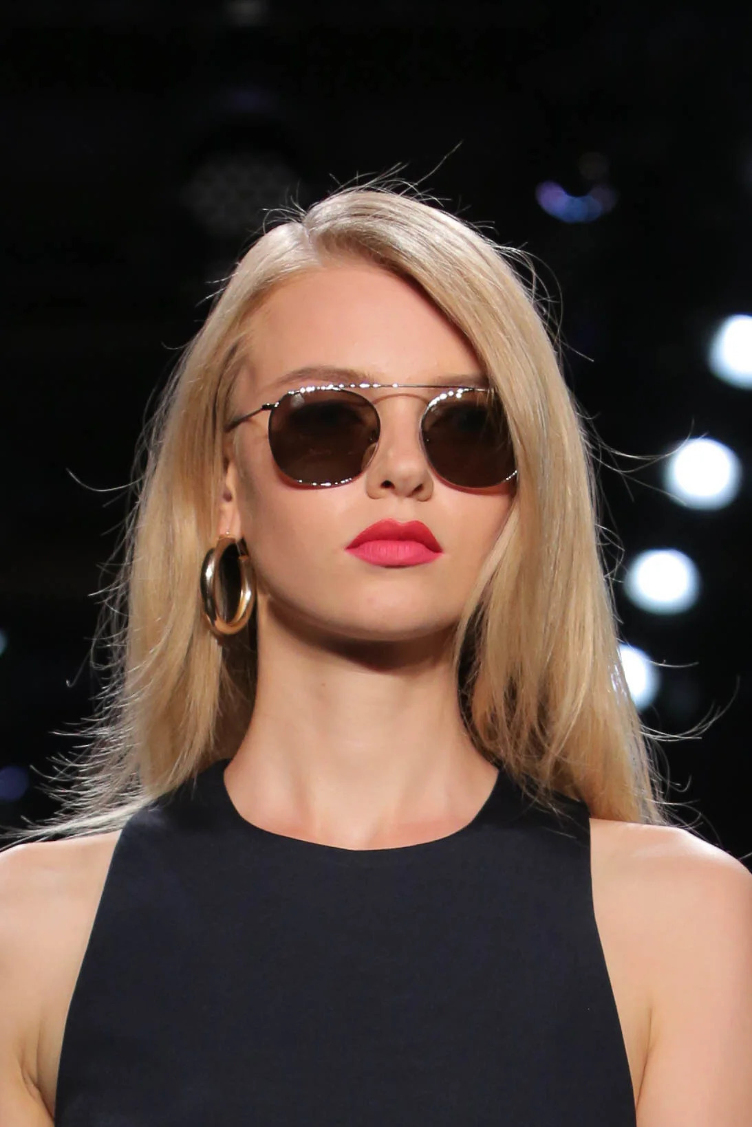 Το Hair Styling στο fashion show Cushnie Et Ochs Spring/Summer2017 στο New York Fashion Week