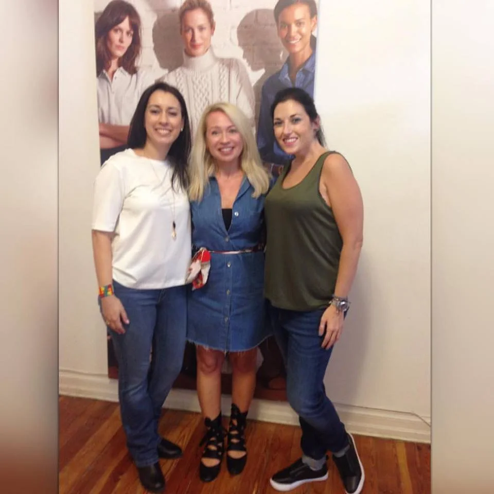 Dream team #marksandspencer #greece #Marketing & #PR @el_stath & @vkristiana !!❤️✌🏻️Congrats once again a great #fashion #even!t🔝 So excited!!❣ #JeniousDenimDay by #MarksandSpancer