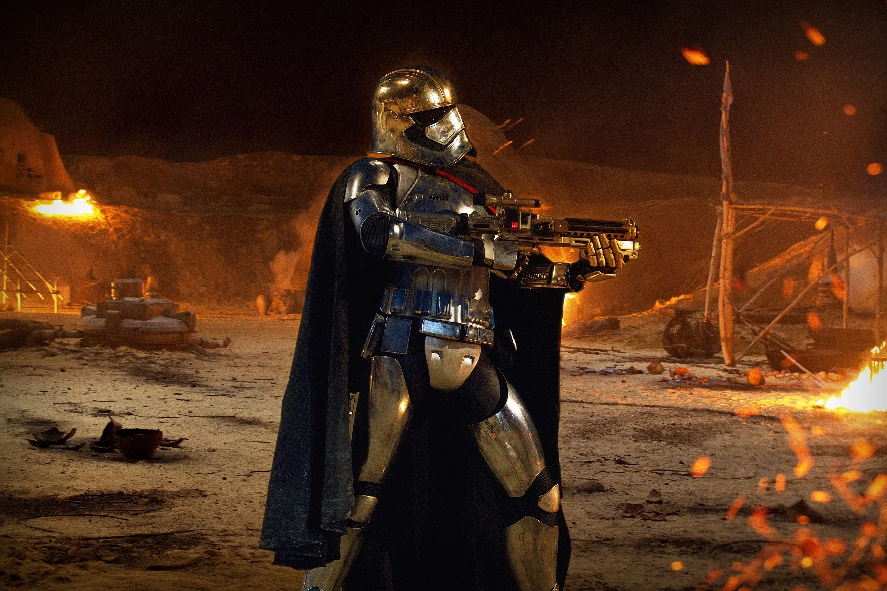 Star Wars: The Force Awakens..Captain Phasma (Gwendoline Christie)..Ph: Elena Dorfman..? 2015 Lucasfilm Ltd. & TM. All Right Reserved...