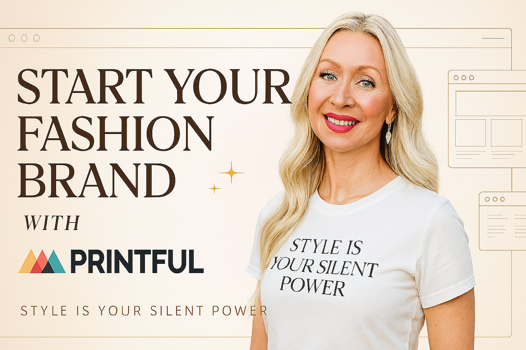 🧵 How to Start a Fashion Line with Printful (Step-by-Step Guide)