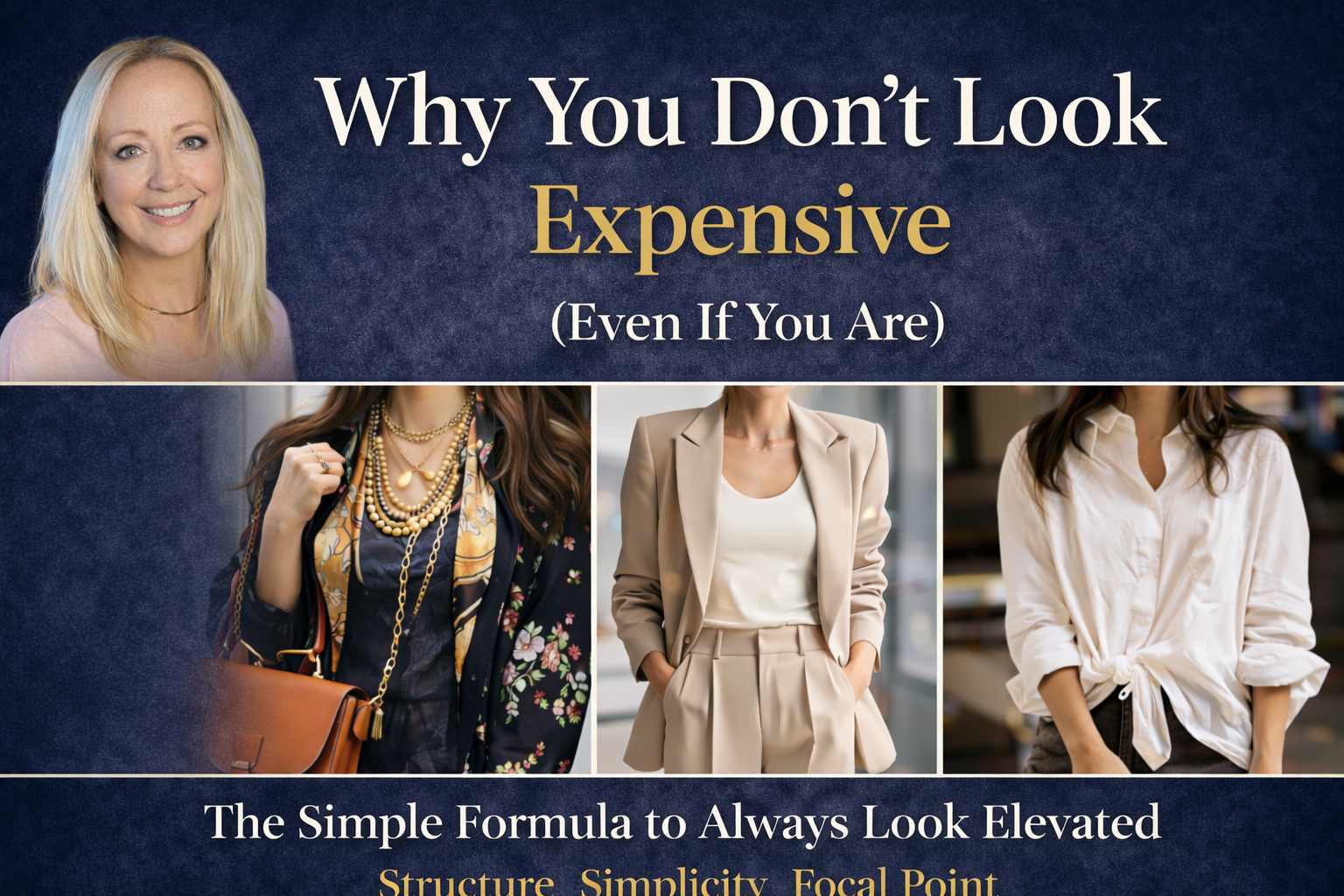 ✨ Why You Don’t Look Expensive (Even If Your Outfit Is)
