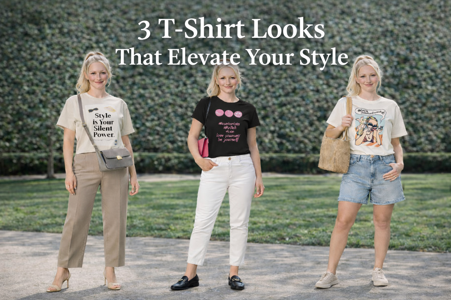 3 Outfits That Make a T-Shirt Look Expensive
