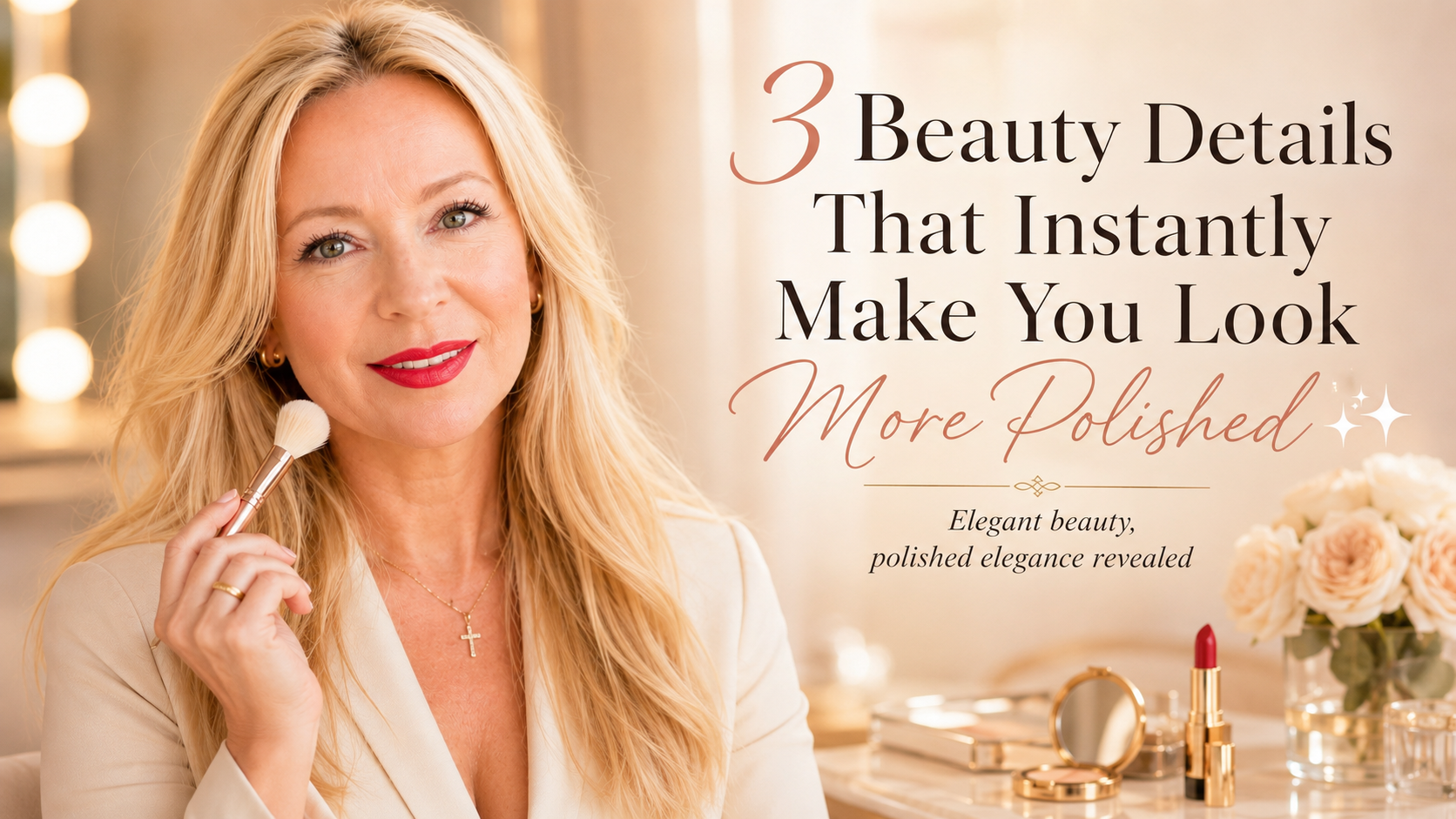 3 Beauty Details That Instantly Make You Look More Polished ✨