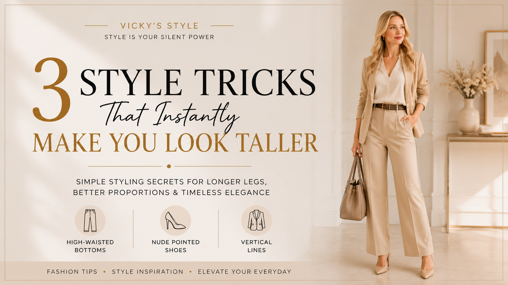 3 Style Tricks That Instantly Make You Look Taller