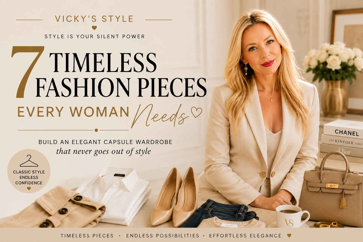🤍 7 Timeless Fashion Pieces Every Woman Needs
