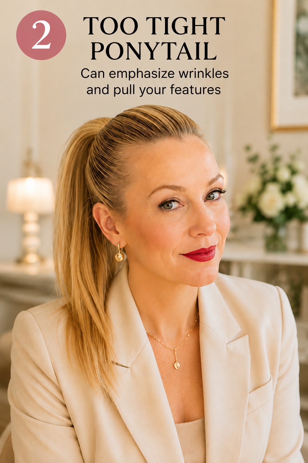 Tight Ponytail Beauty Tip Infographic.png