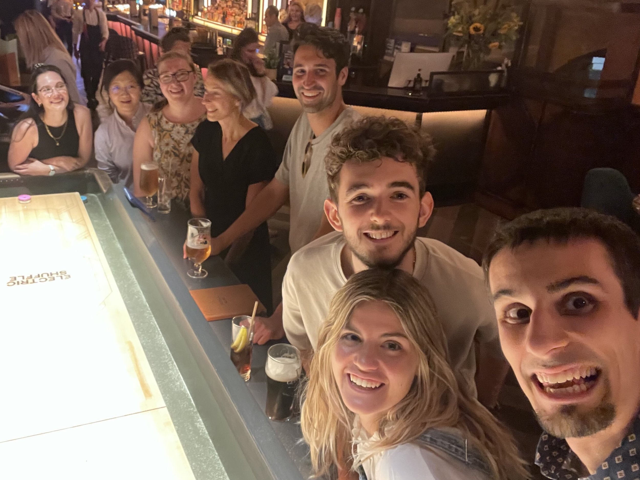  Lab outing to Electric Shuffle (Aug. 2022) 