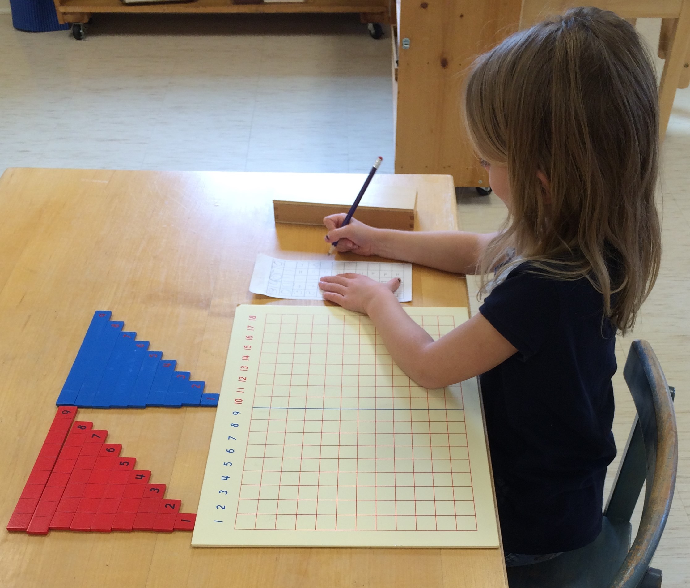 This is one of the math addition materials.