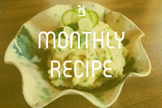 May Recipe : Spring Cauliflower & Parsnip Mashed Potatoes