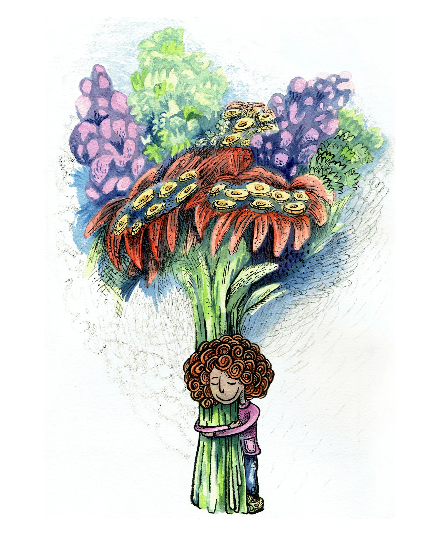 Flower Hug