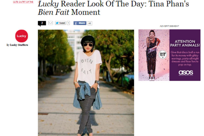 Lucky Magazine, November 2013