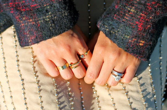 Cartier, Anarchy Street, Melinda Maria rings