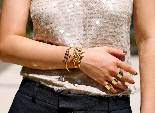 Maison Martin Margiela rings, Svelte Metals , Anarchy Street bracelets
