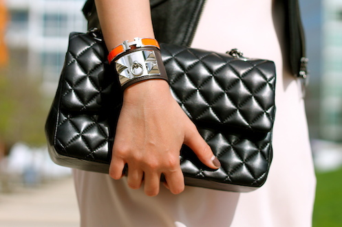Hermes Collier de Chien and Clic Clac bracelets
