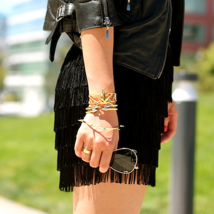 Svelte Metals , Vita Fede and Jules Smith bracelets, Cartier ring 