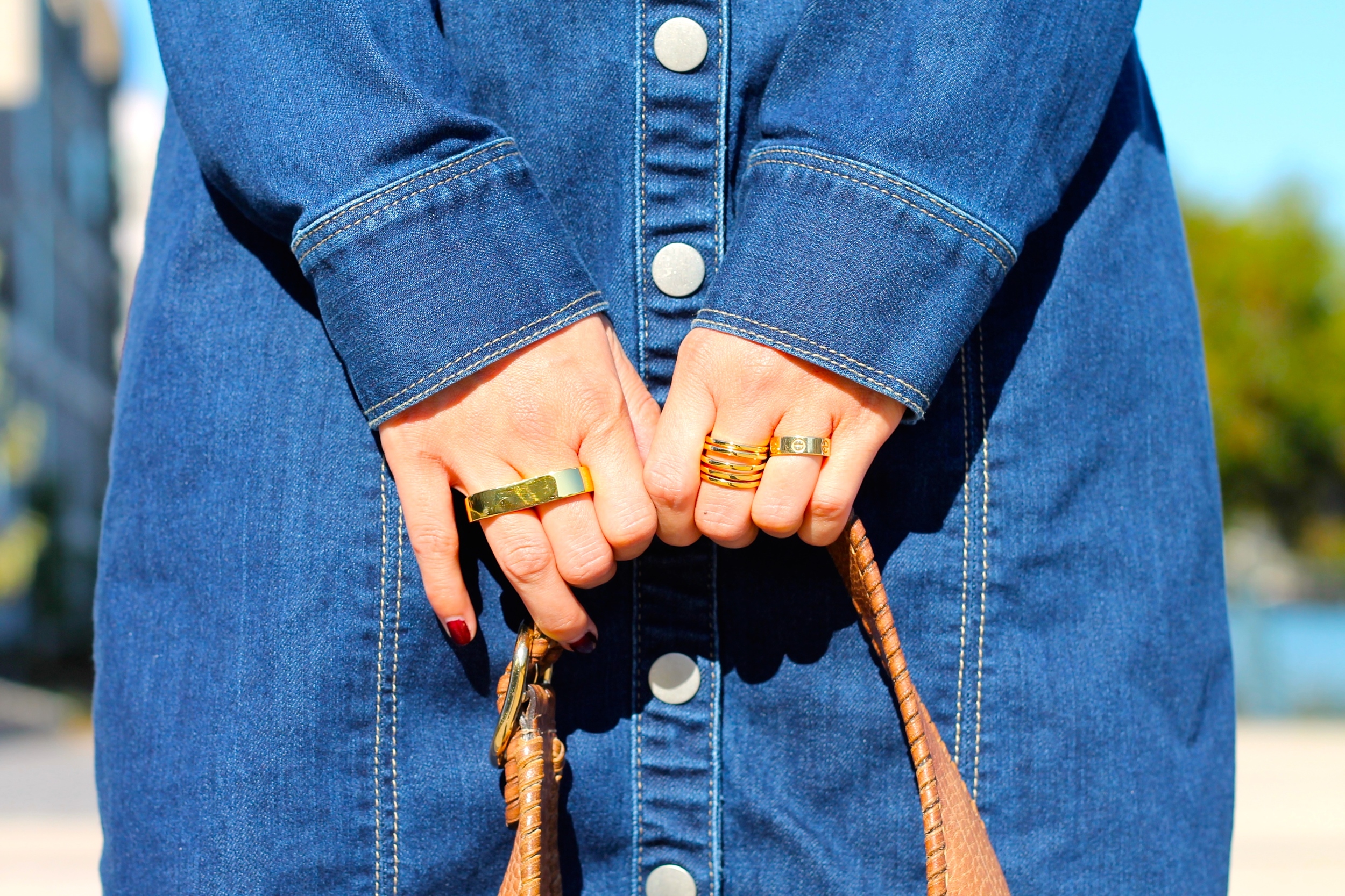 Erica Annenberg, Svelte Metals and Cartier rings