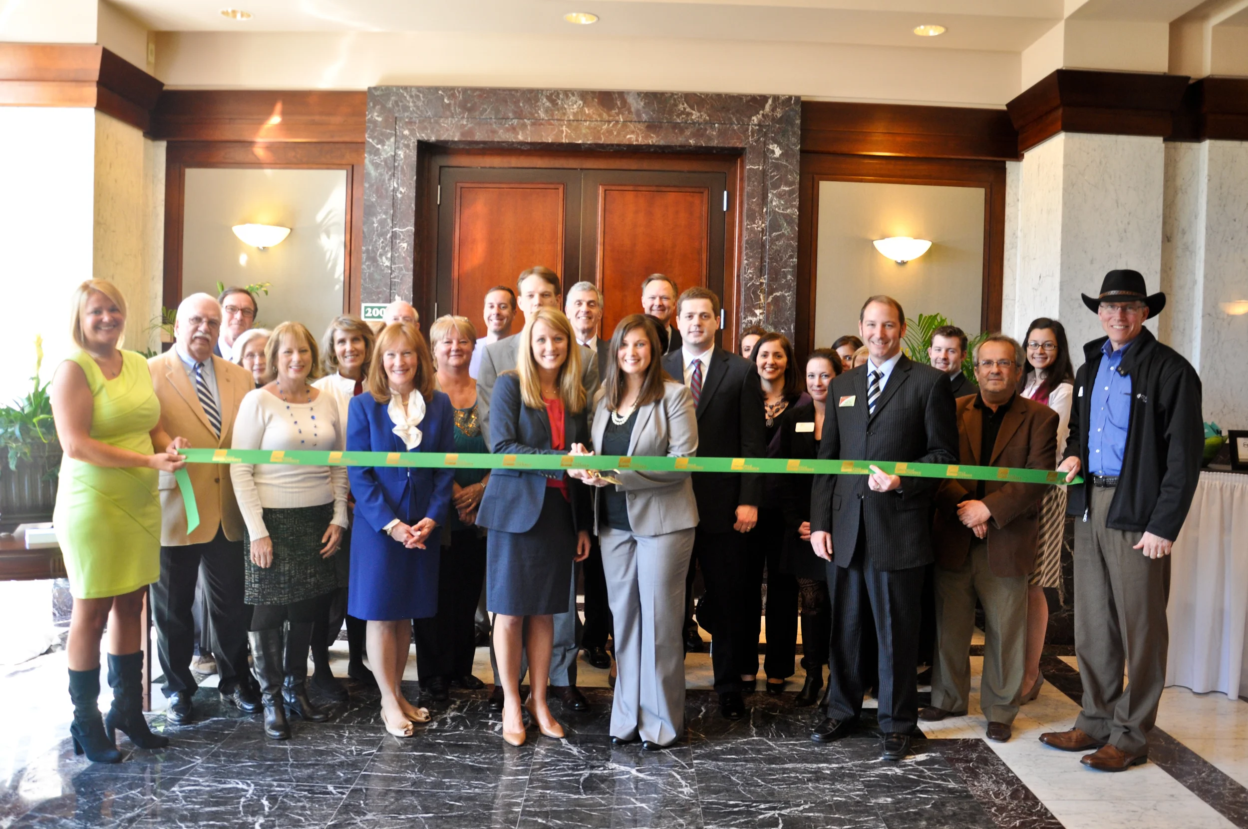 Our Ribbon Cutting Ceremony with the Greenville Chamber of Commerce